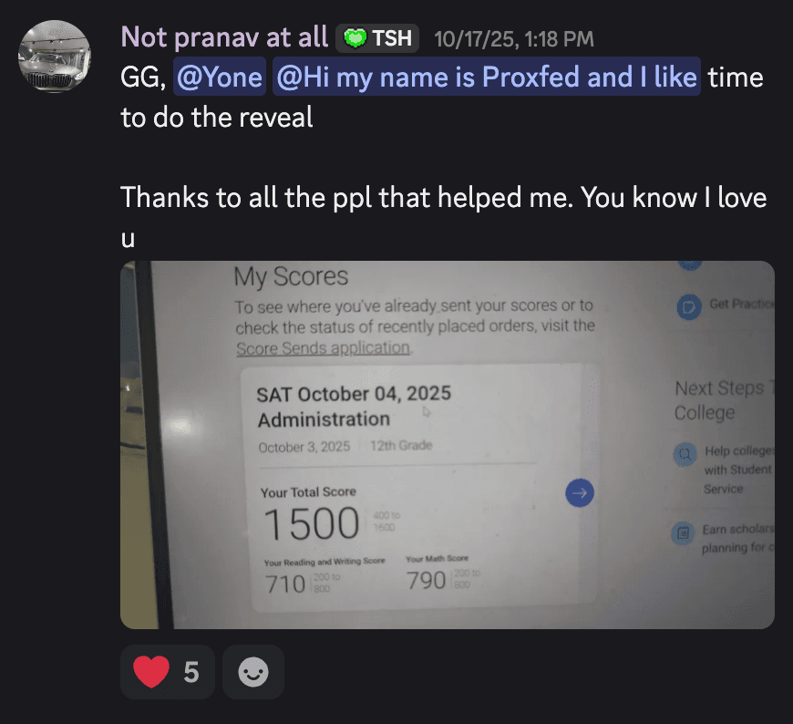 Score screenshot