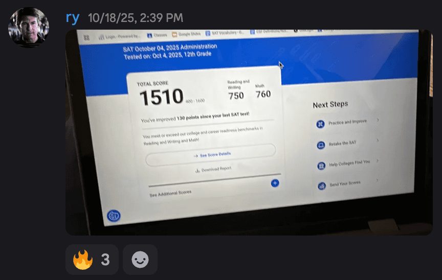 Score screenshot