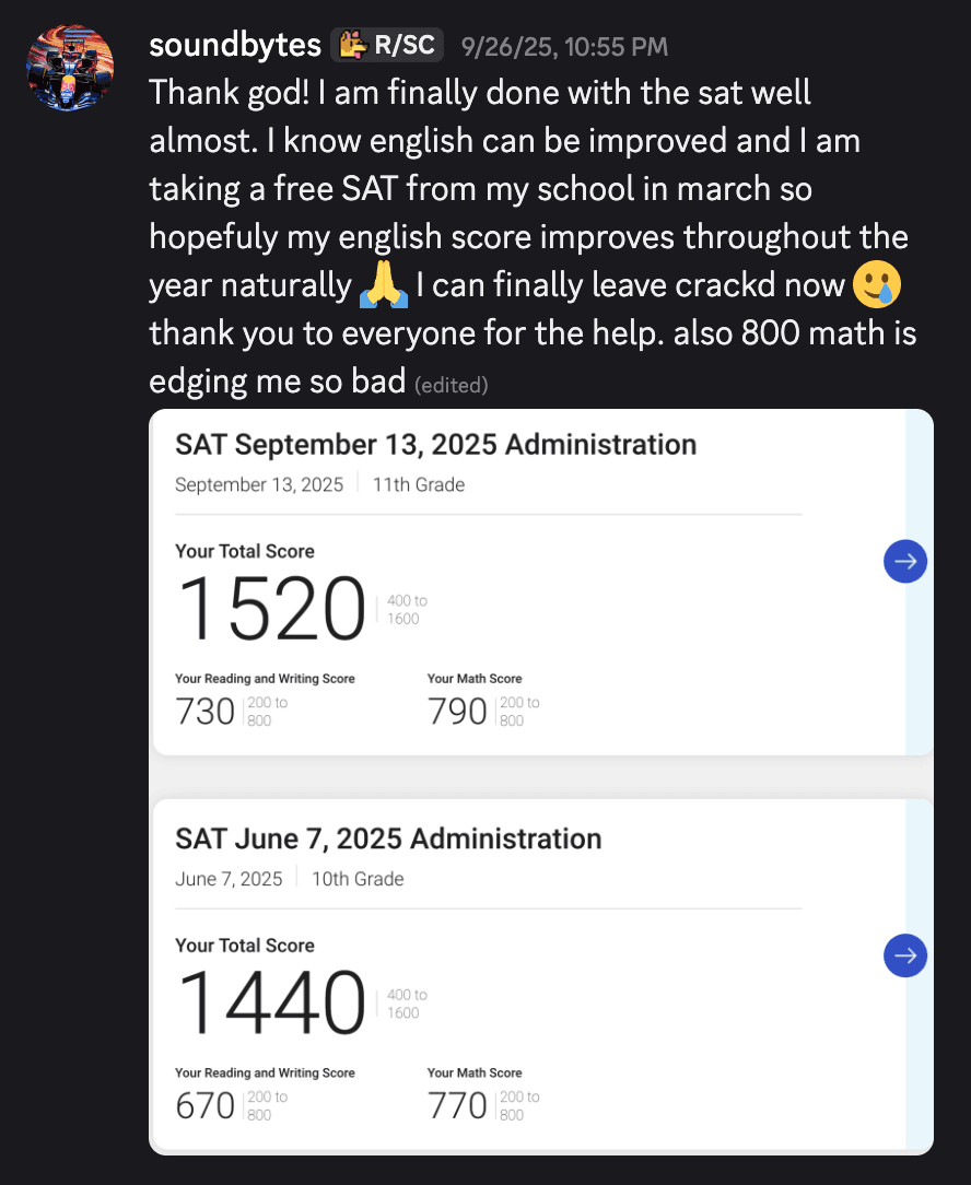 Score screenshot