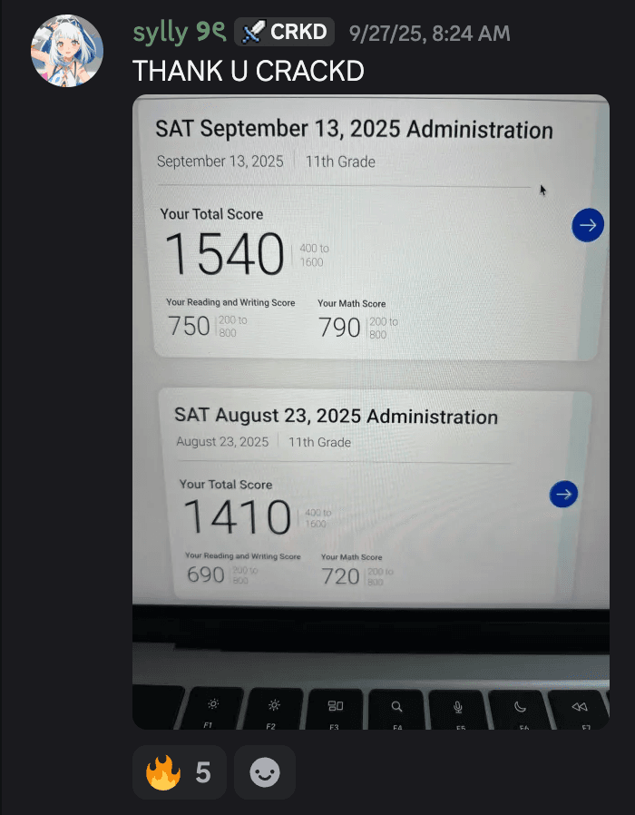 Score screenshot