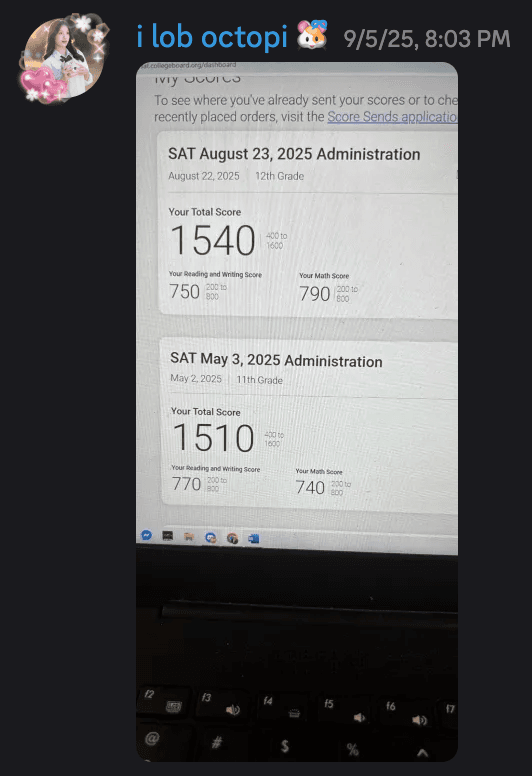 Score screenshot