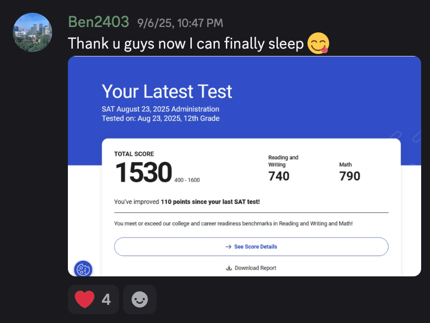 Score screenshot
