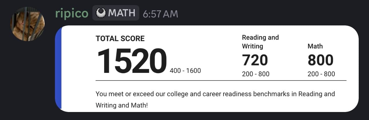 Score screenshot
