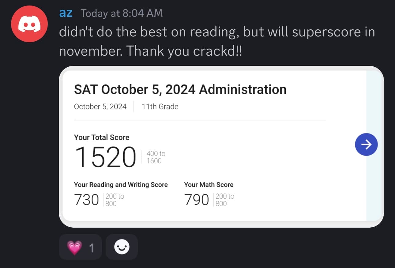 Score screenshot