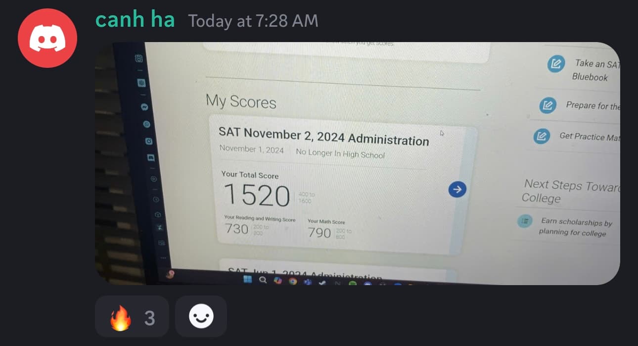 Score screenshot