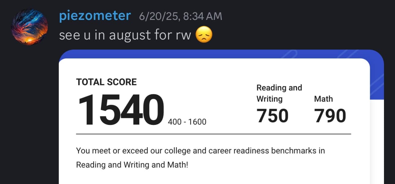 Score screenshot