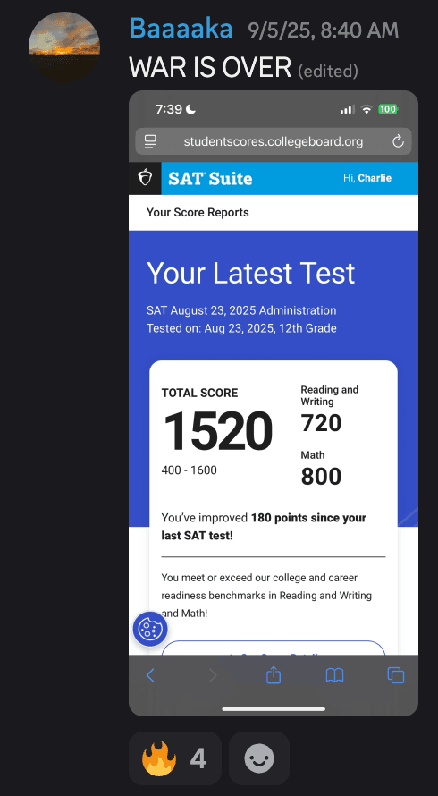 Score screenshot