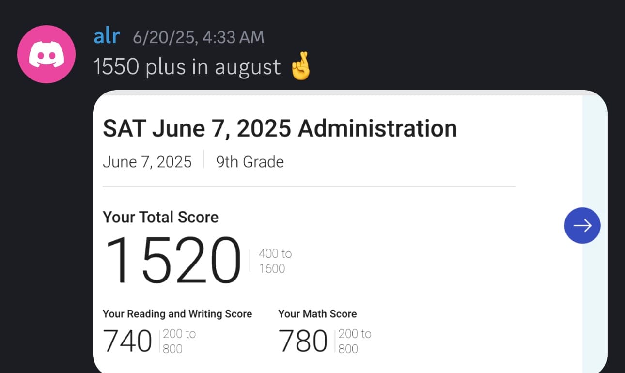 Score screenshot