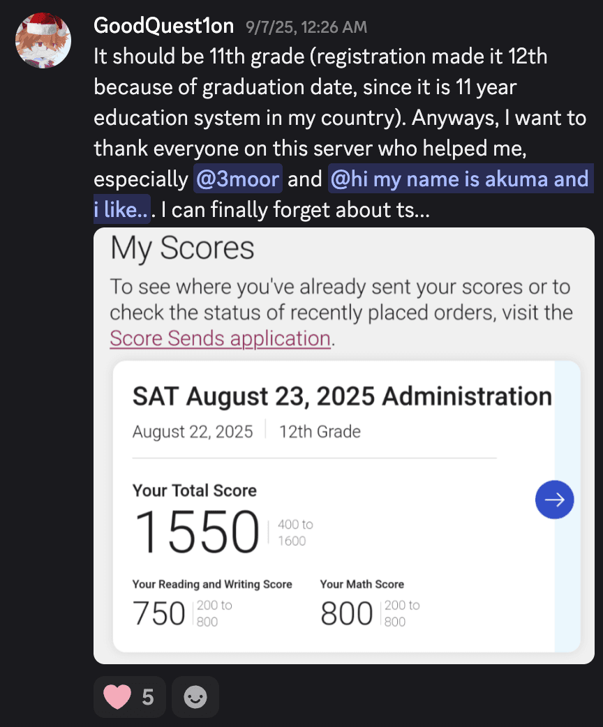 Score screenshot