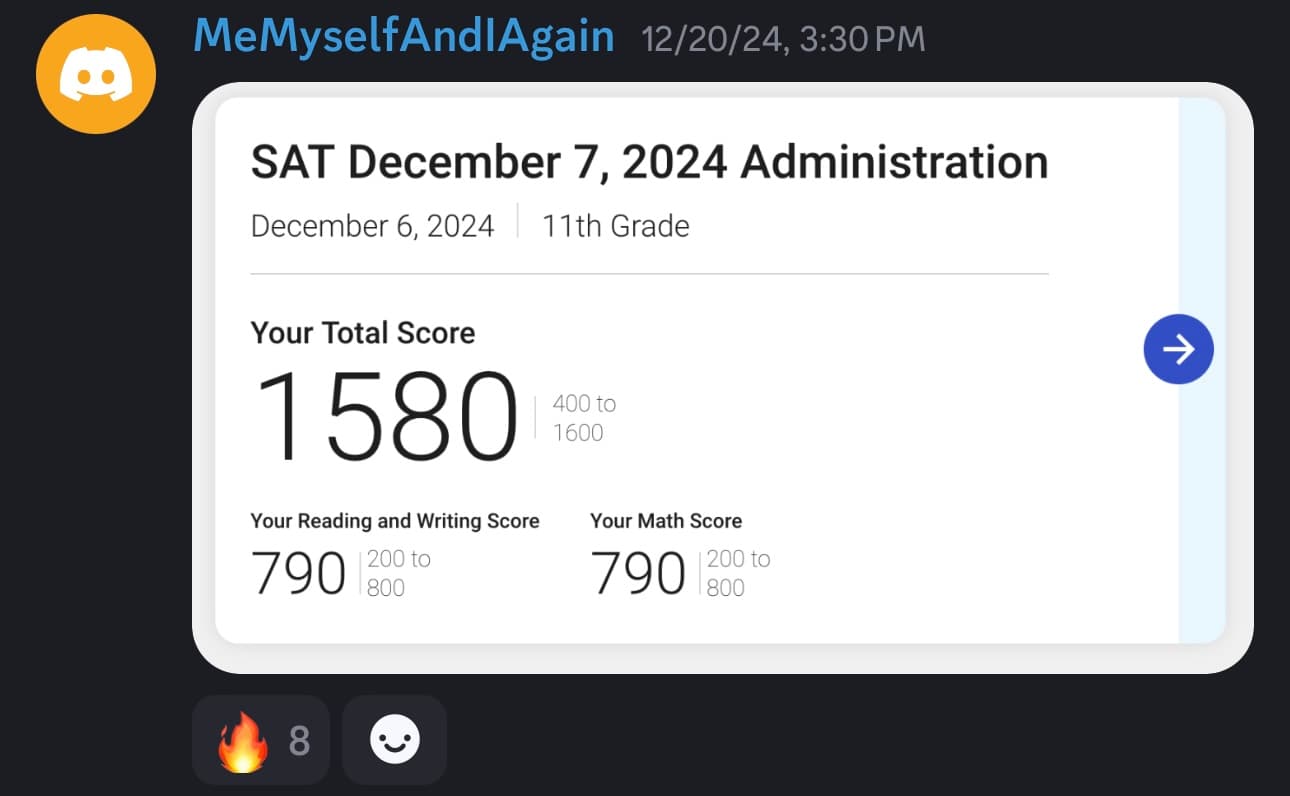 Score screenshot