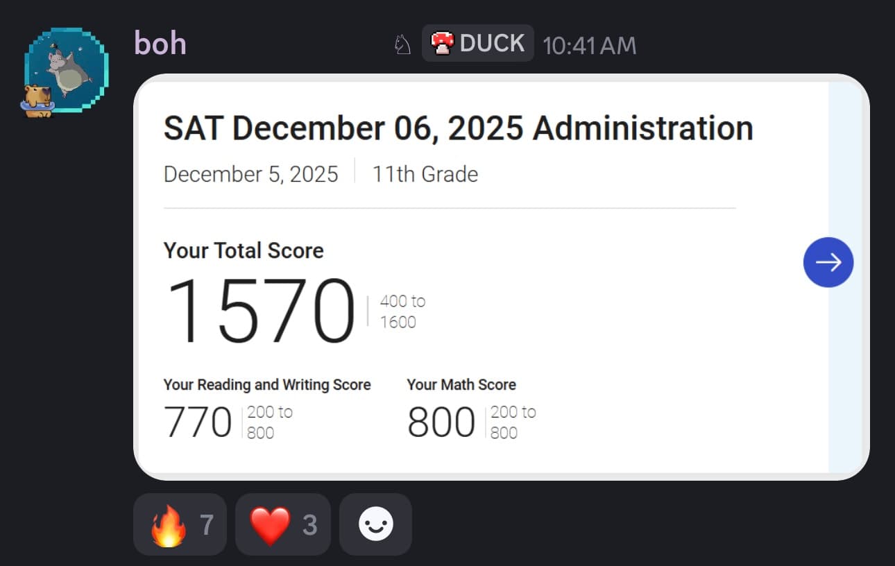 Score screenshot