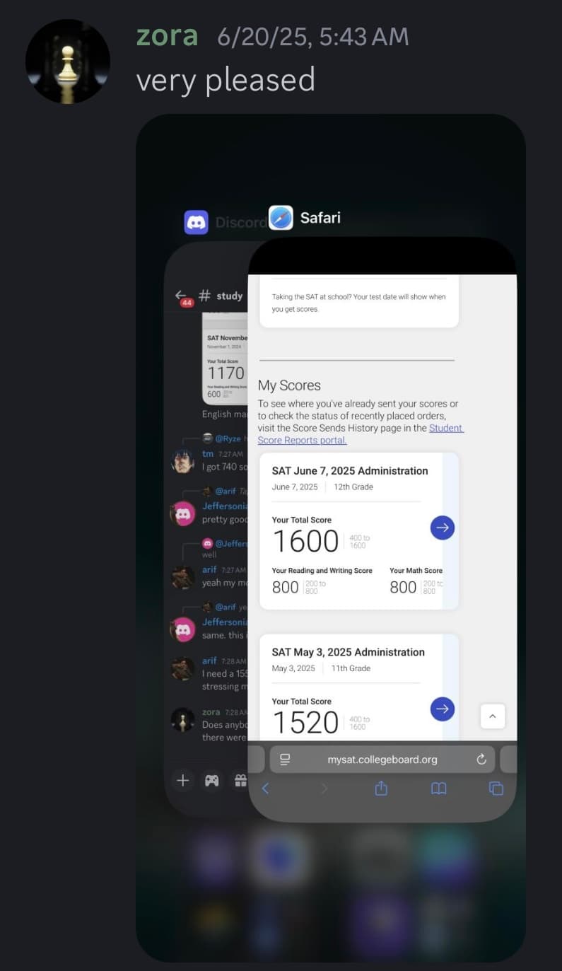 Score screenshot