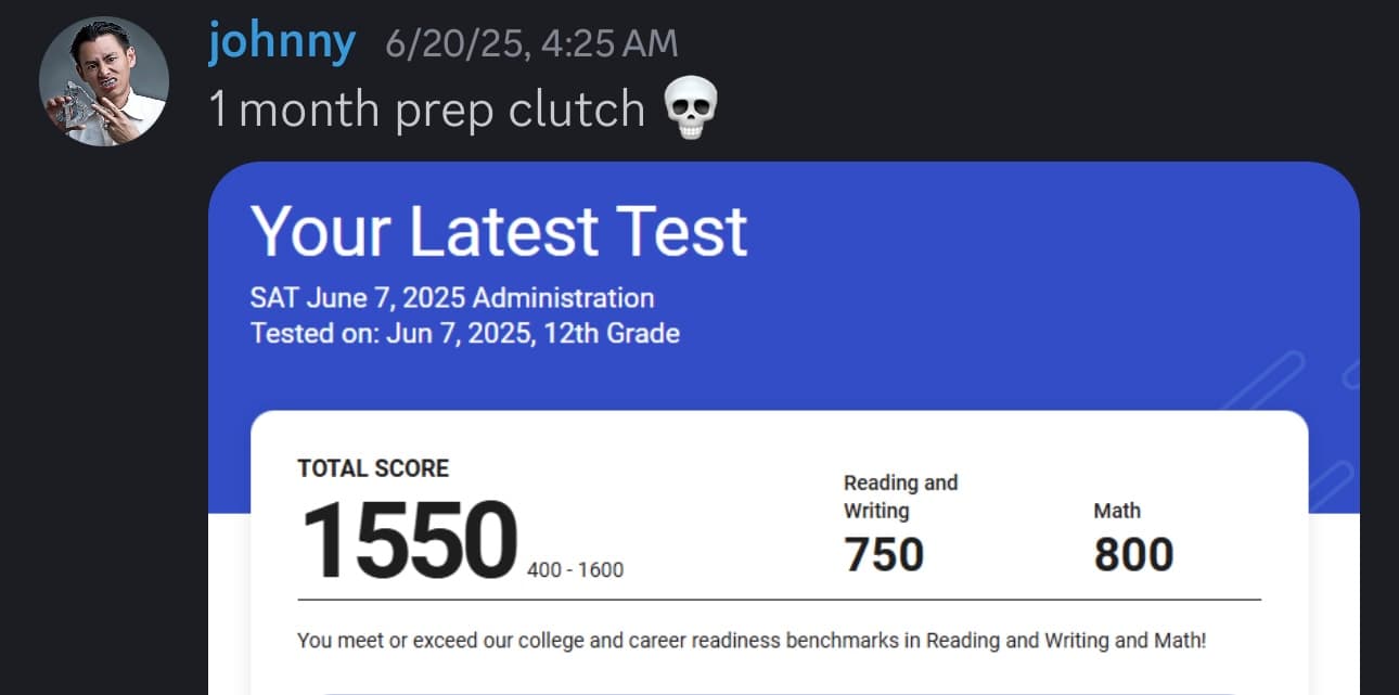 Score screenshot