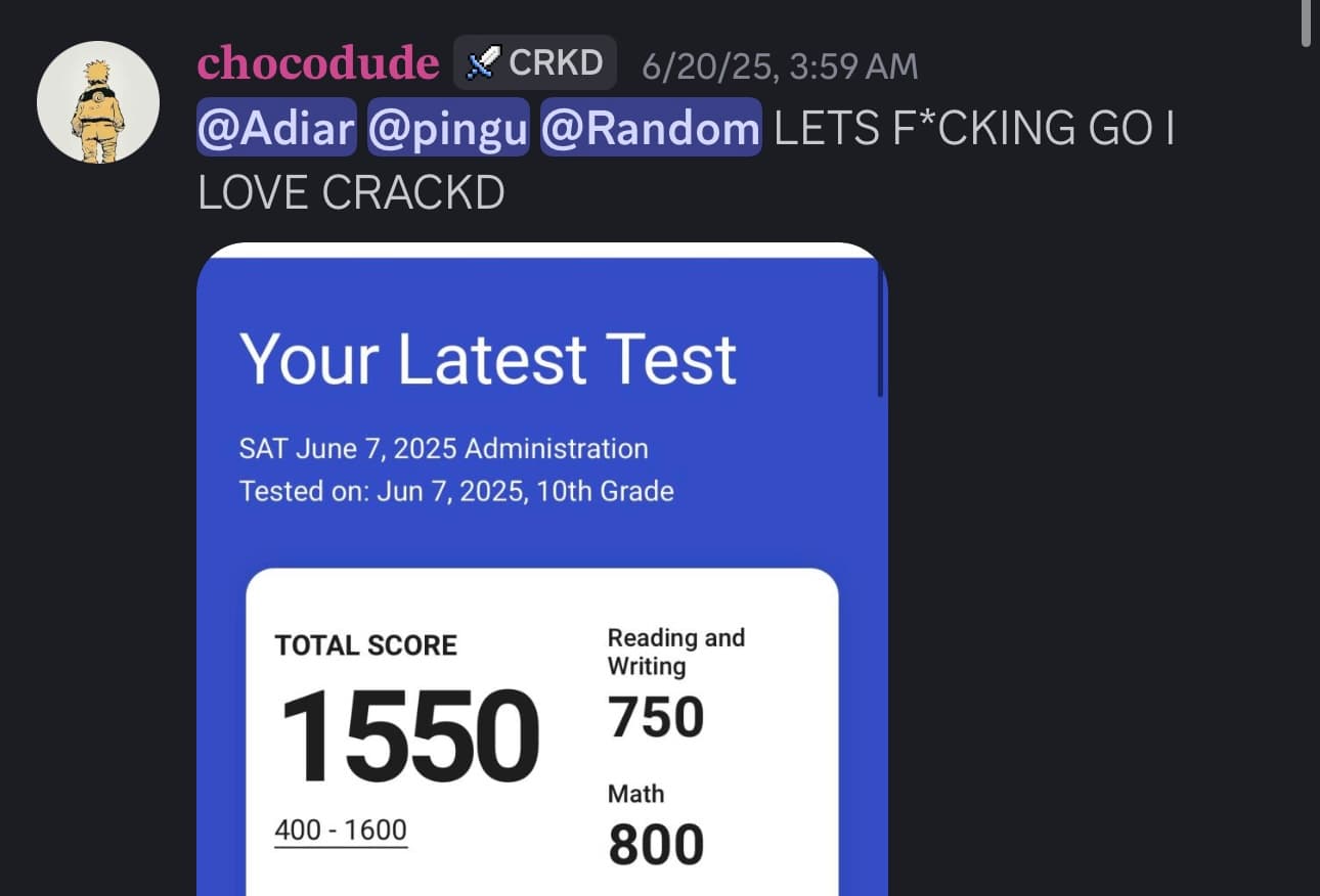 Score screenshot
