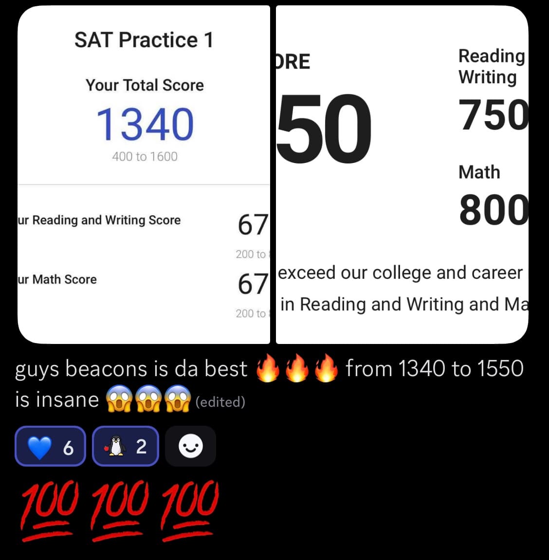 Score screenshot