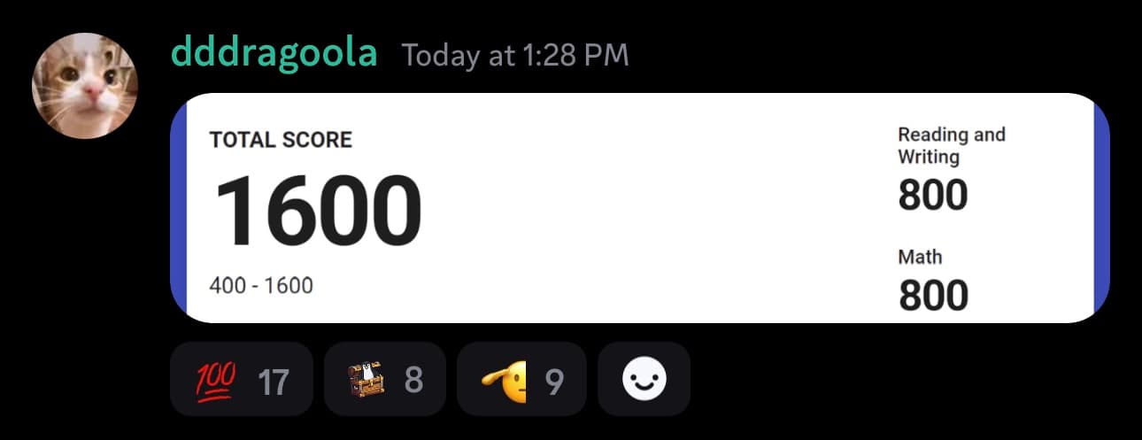 Score screenshot