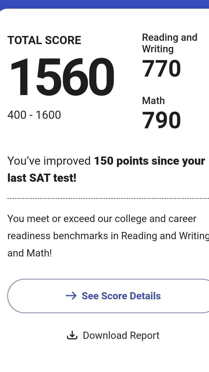 Score screenshot