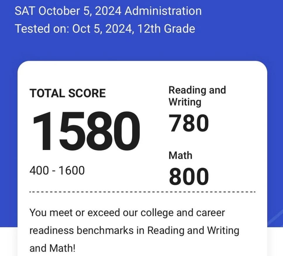 Score screenshot