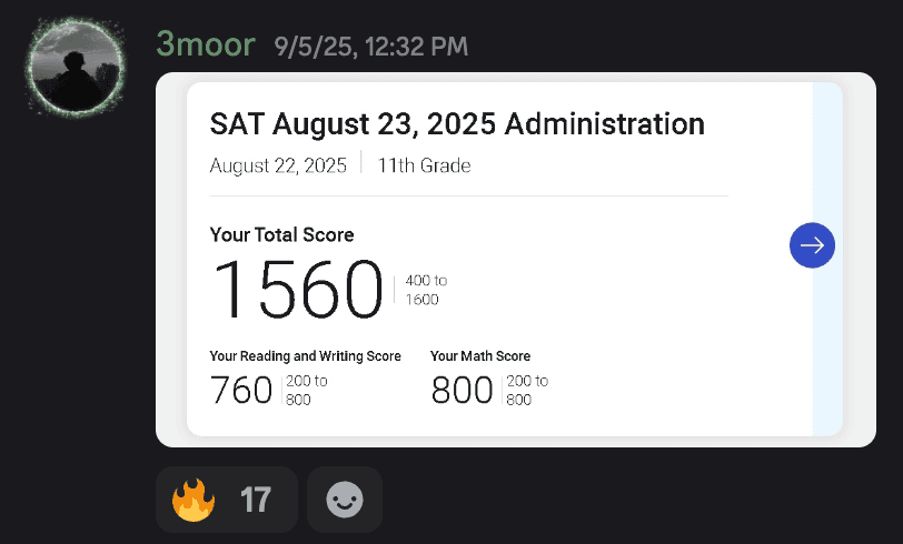 Score screenshot
