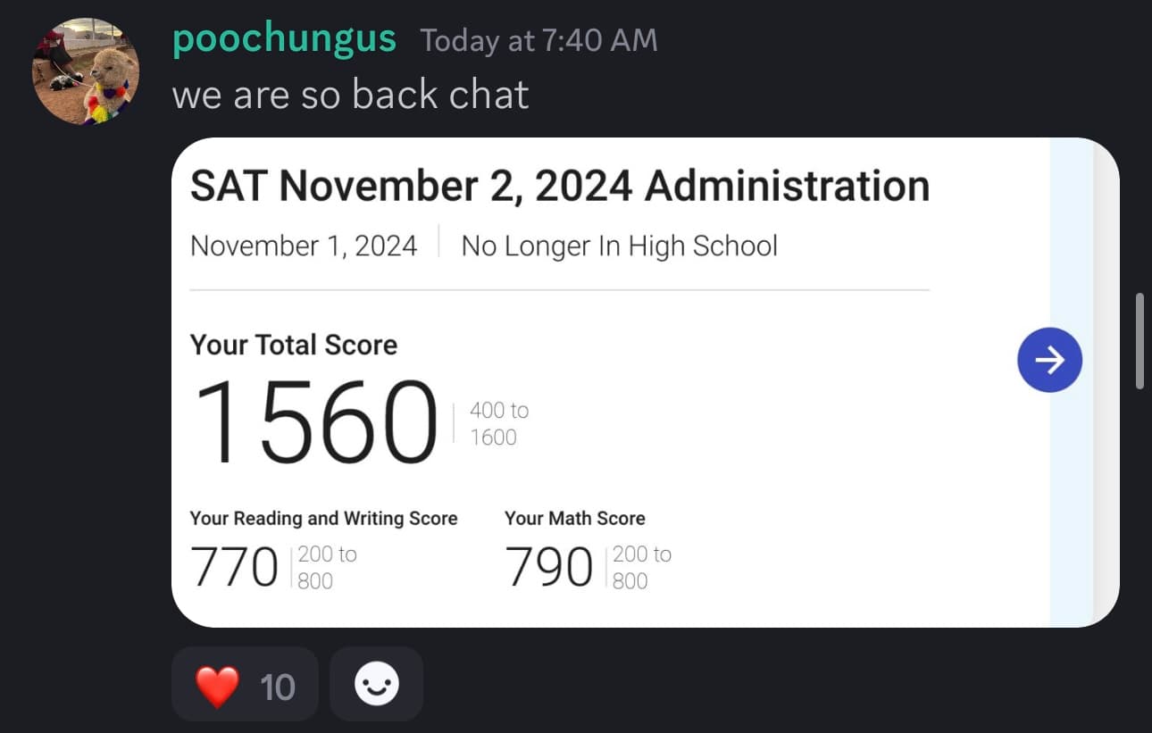 Score screenshot