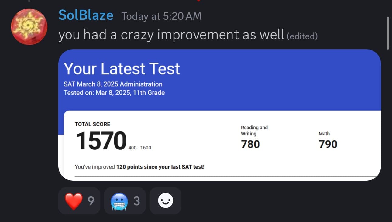 Score screenshot