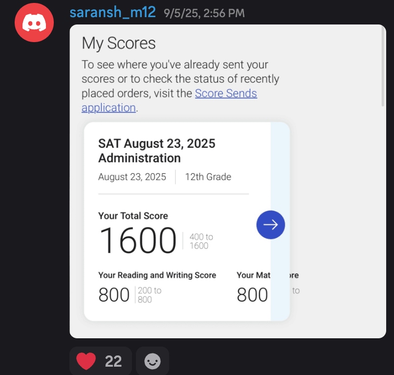 Score screenshot