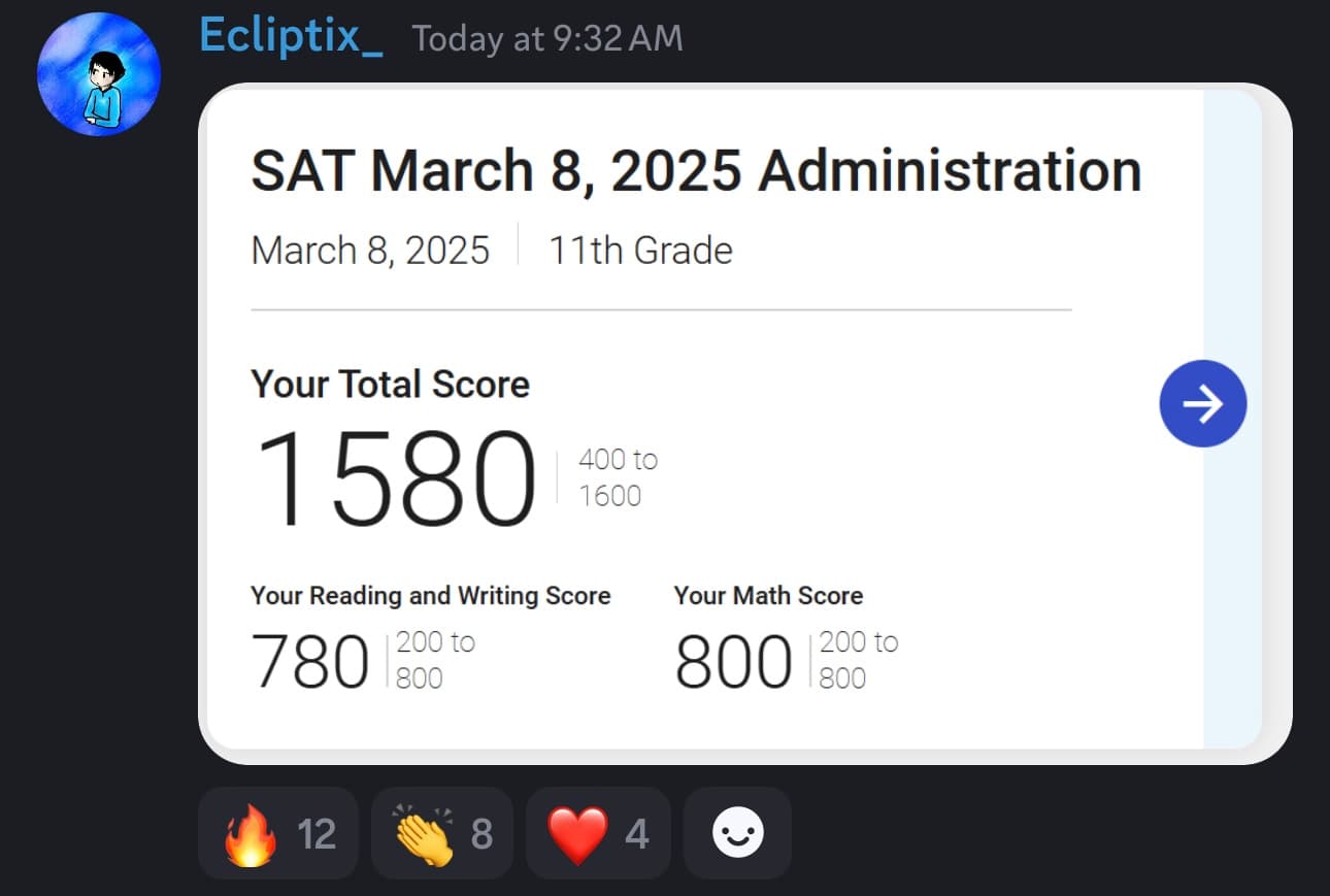 Score screenshot