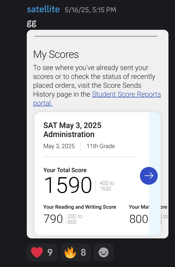 Score screenshot