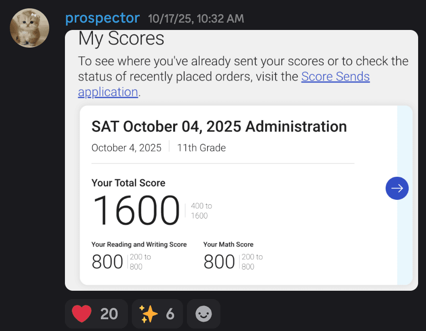 Score screenshot