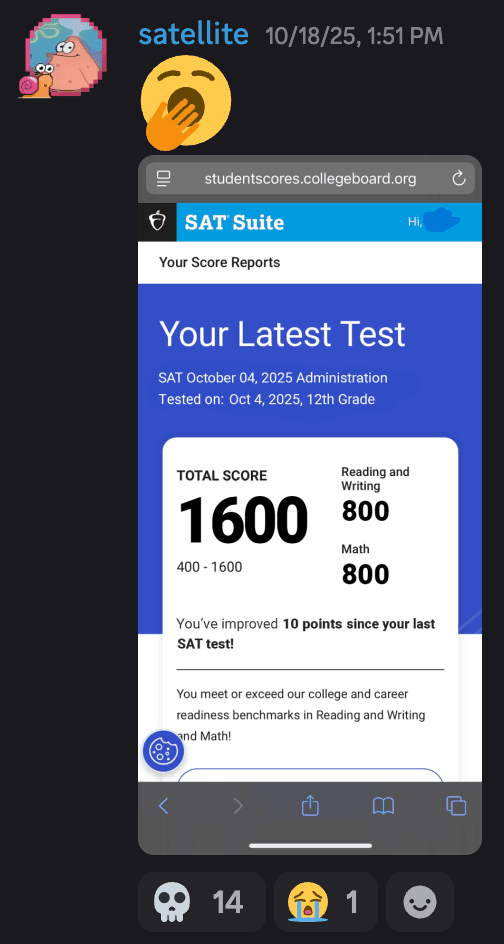 Score screenshot