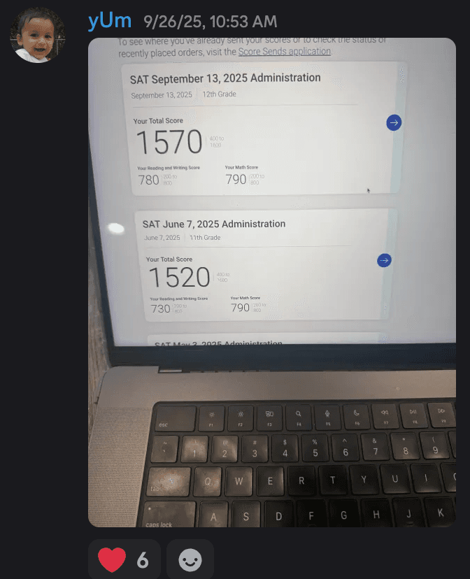 Score screenshot