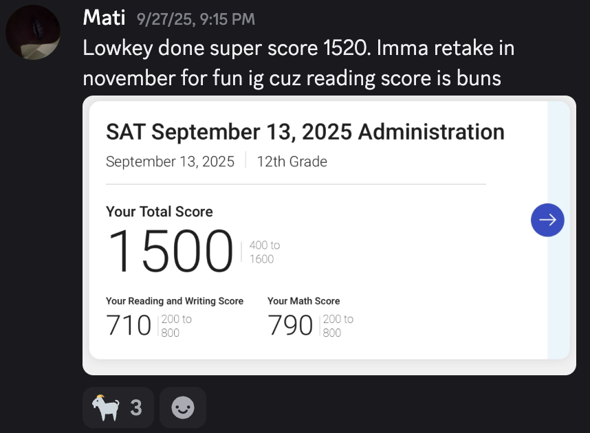 Score screenshot