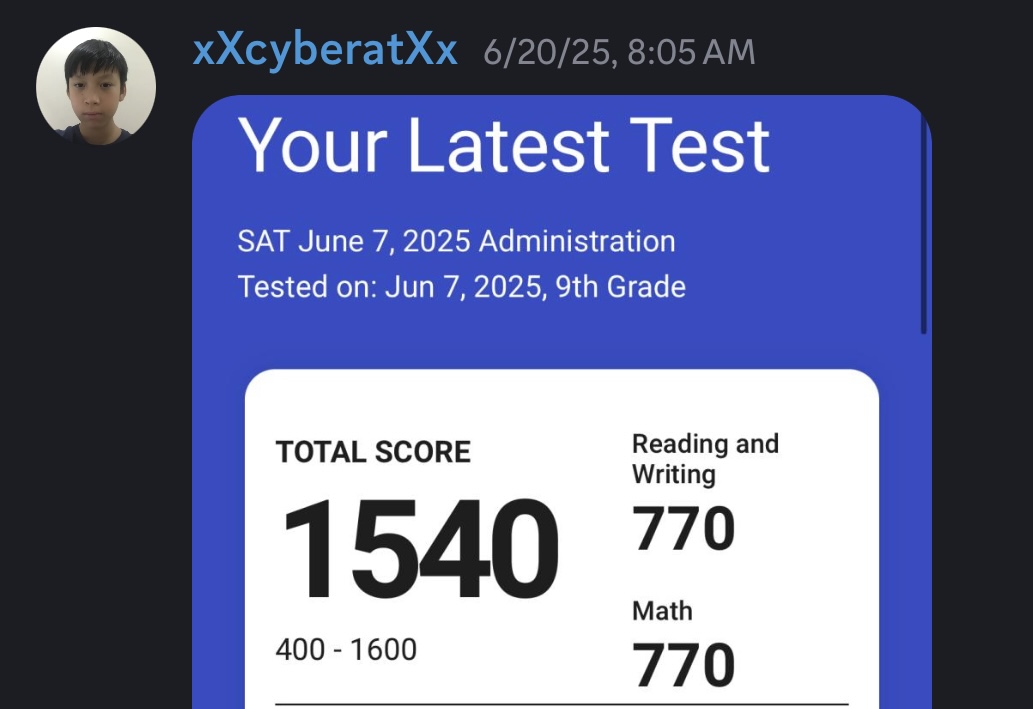 Score screenshot