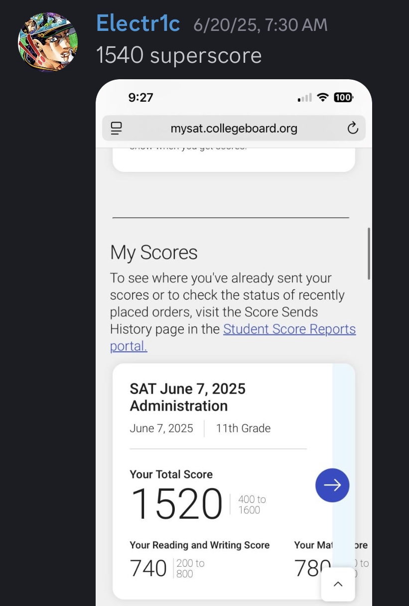 Score screenshot