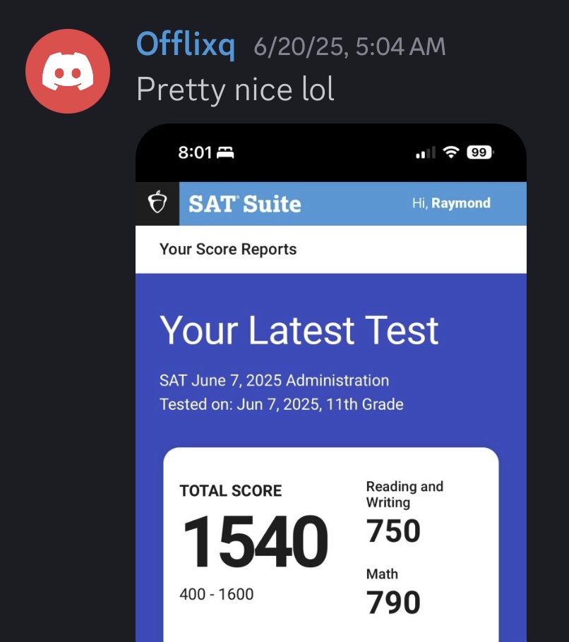 Score screenshot