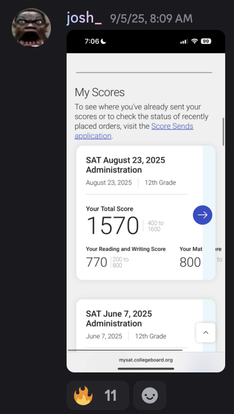 Score screenshot