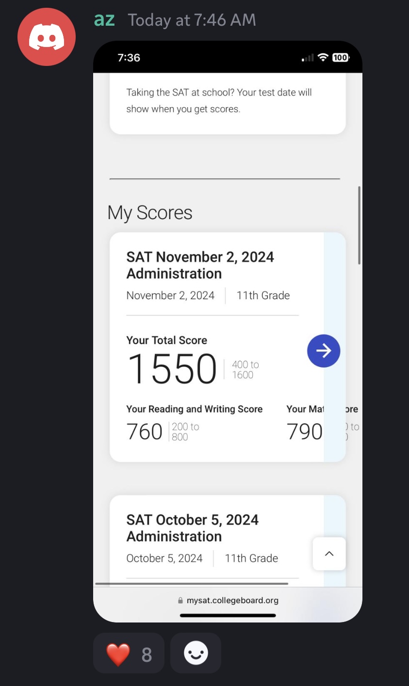 Score screenshot